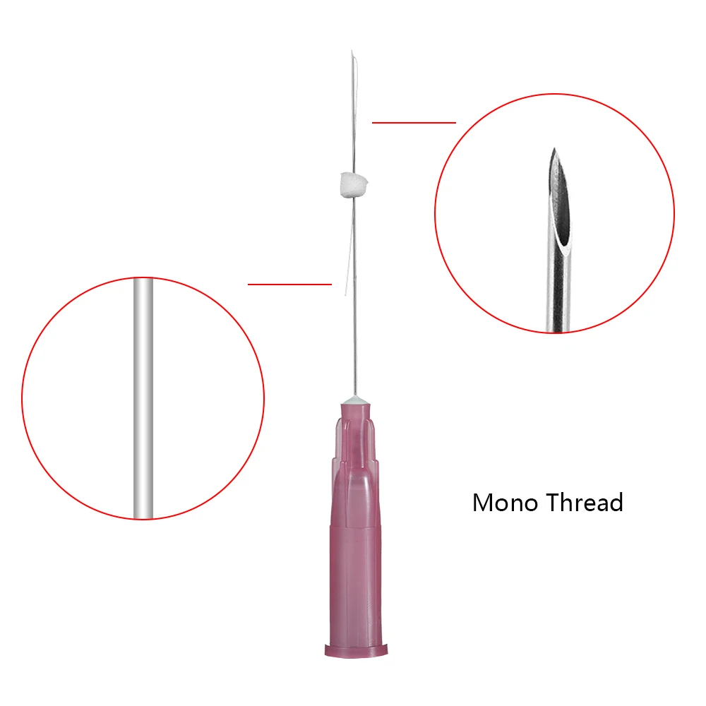 Beauty Product Plla Thread 30g 13mm Mono Thread Sharp Needle