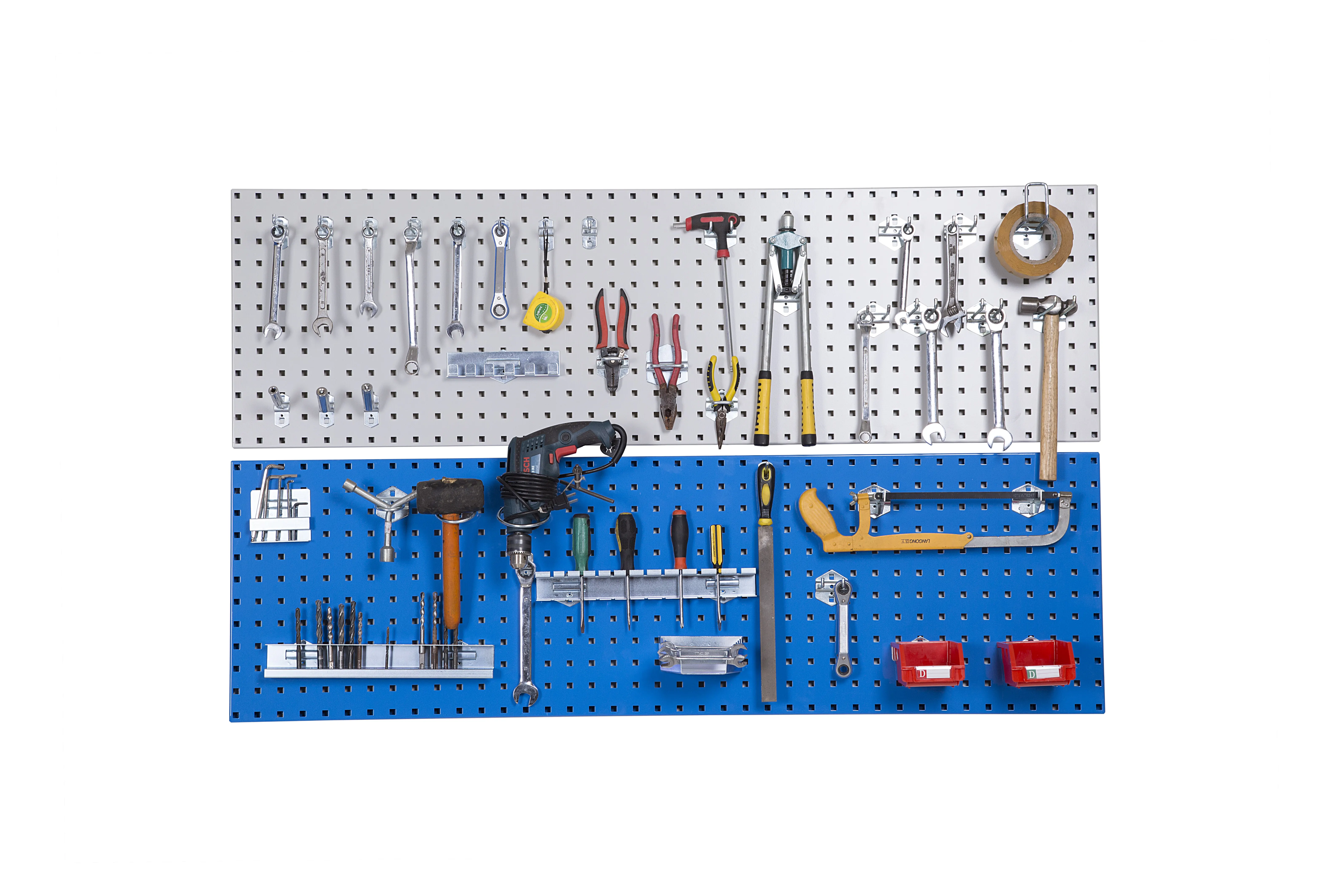 Multiple Sizes Multifunction Display Racks Pegboard Perforated Panels Wholesale Pegboard Tool Display Shelf