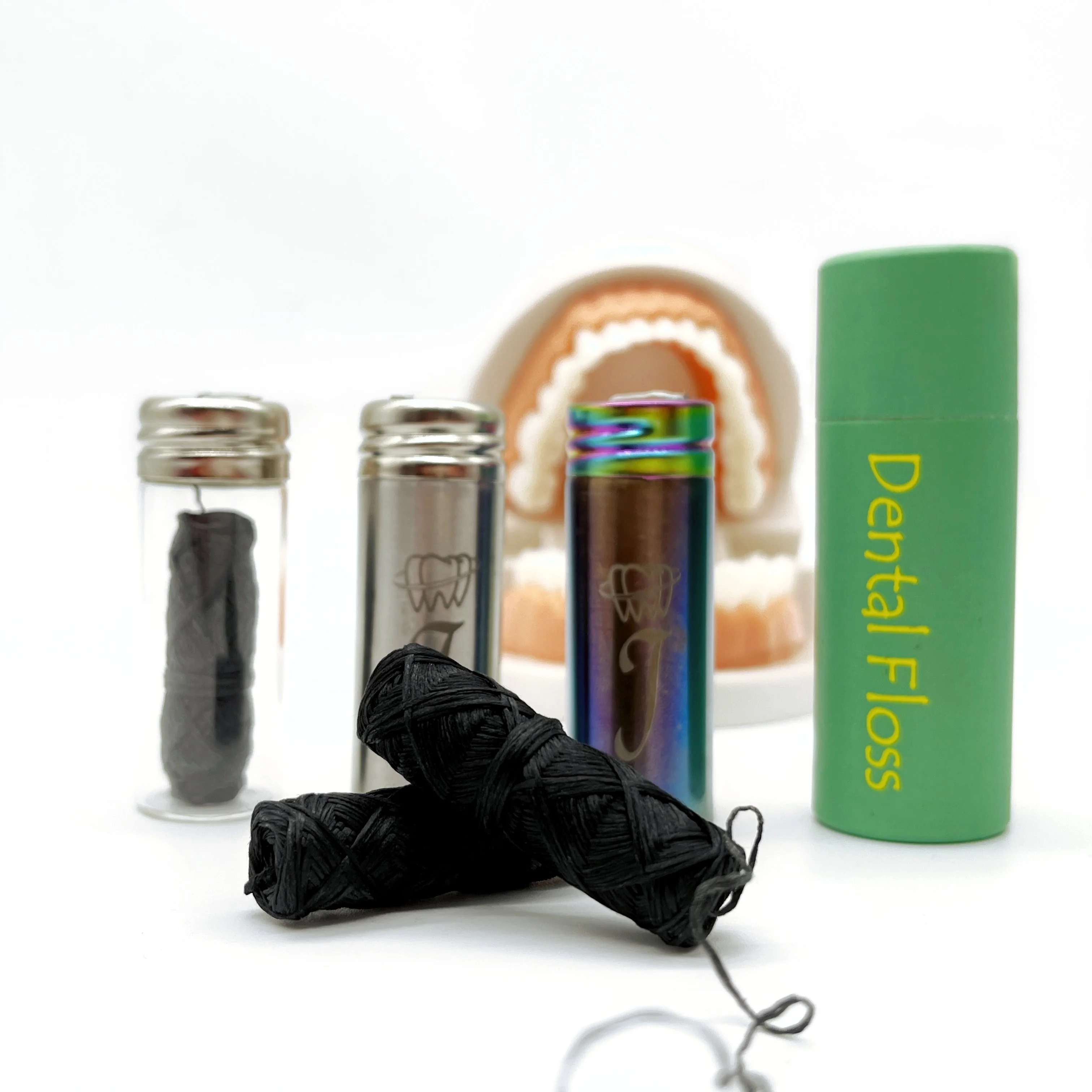 Reusable dental floss with holder manufacture oral care oral irrigator