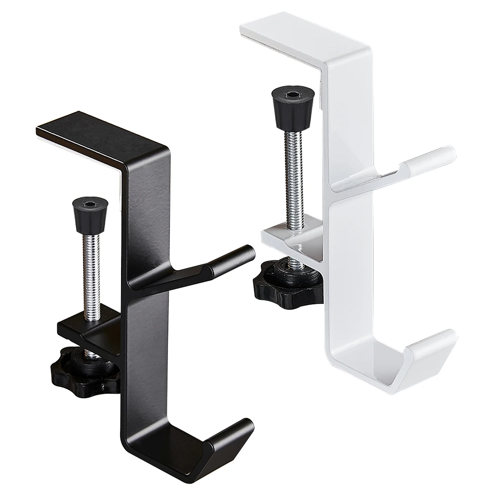 Bag Hook Hanger Purse Handbag Holders Portable Universal Headphone Holder adjustable Headset Stand under desk