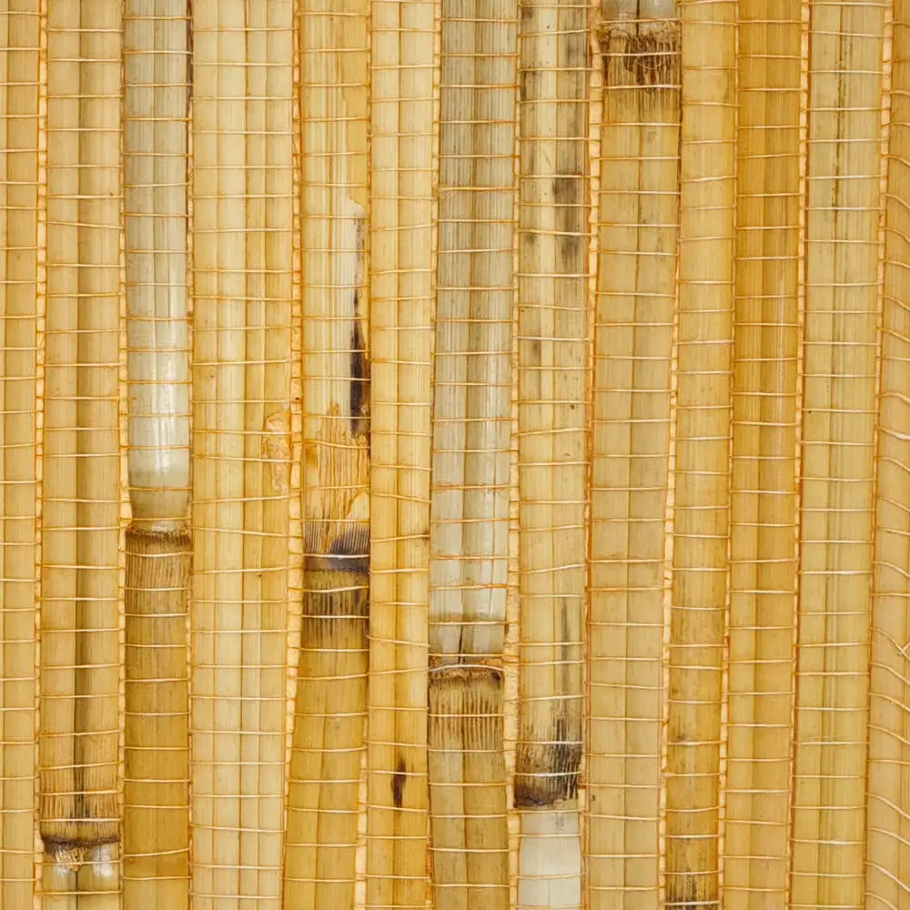 Natural Material Reed Grasscloth Wallpaper Textured for Home Wall Decoration