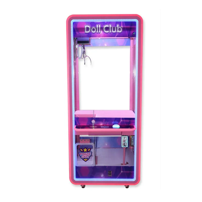 Various Styles Claw Machine for Sale Coin Operation Gift Game Machine Claw Crane Banknote Receiver Claw Doll Machine