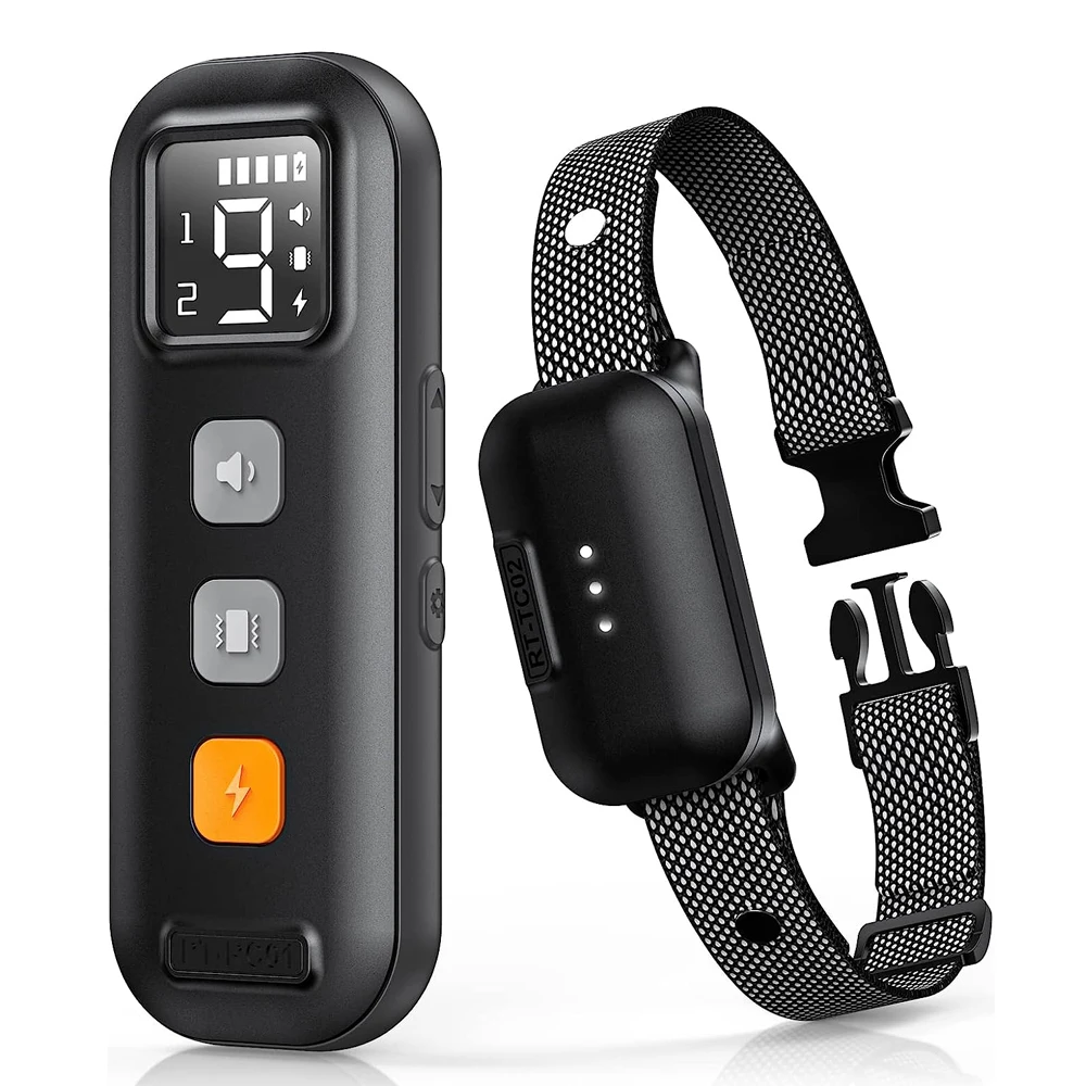 Remote Range 2000Ft 3 Safe Modes Beep Vibration Shock Large Medium Small Dog Electronic Training Collars