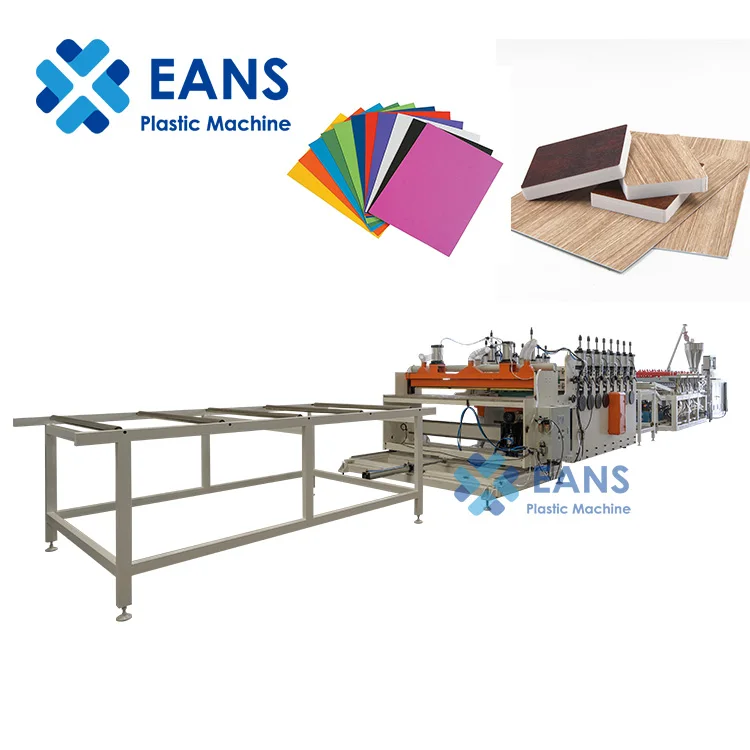 High Speed PVC Crust Foam Board Extrusion Machine / Production Line / Machinery
