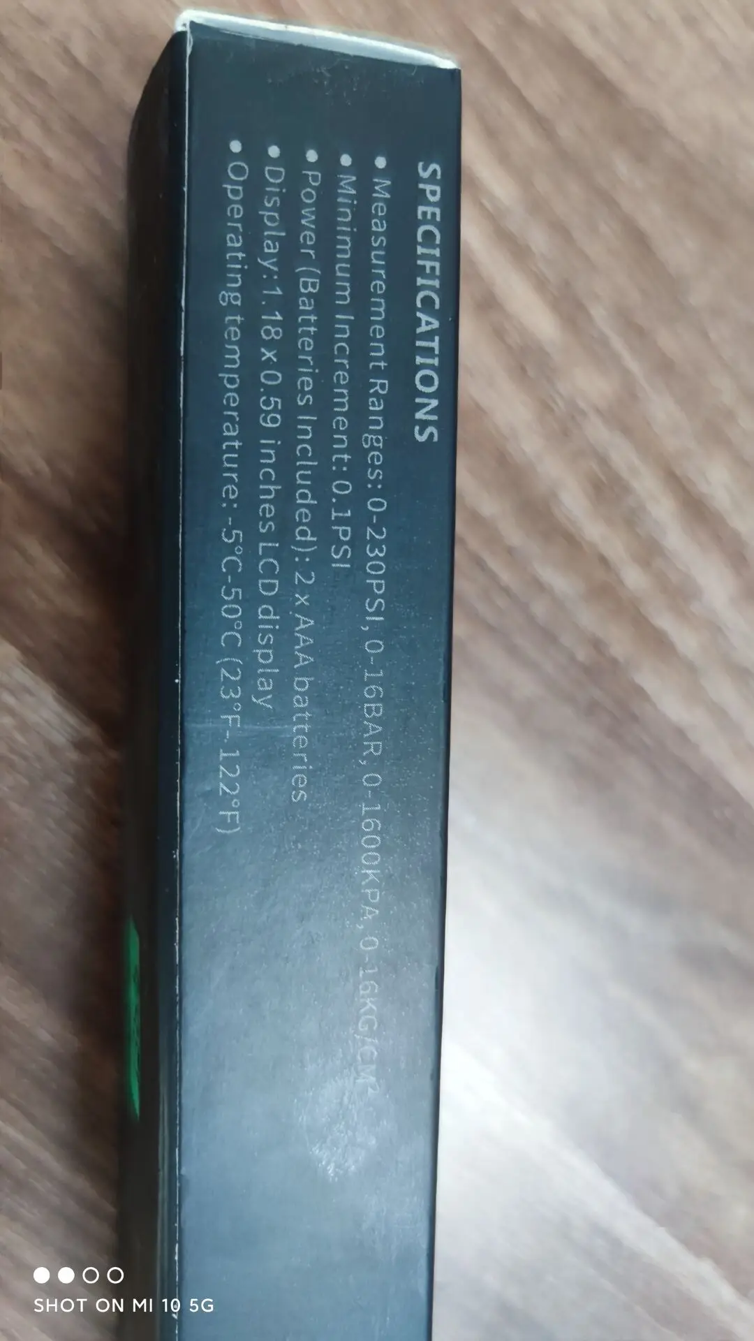 HP-108 0-230Psi Digital Tire Pressure Gauge Multi-function Air Gauge