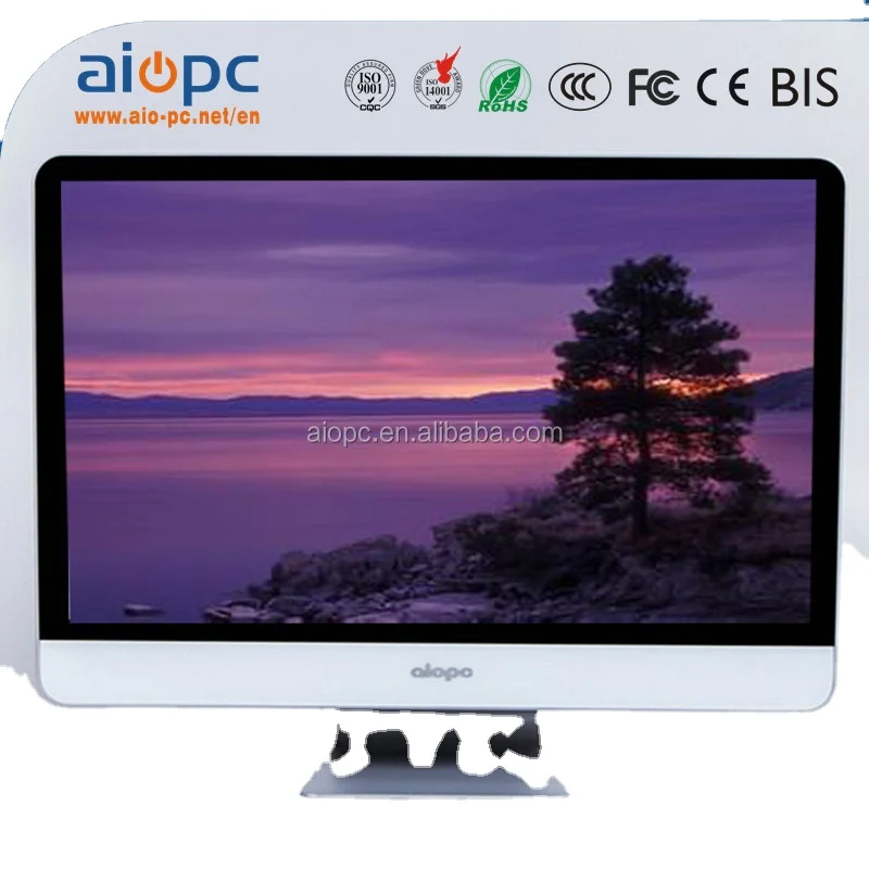 All In One Barebone Pc I7 I5 I3 Desktop Computer Cheap 21.5inch 23.8inch 4g 8g Ram 256g Ssd Gaming All-in-one