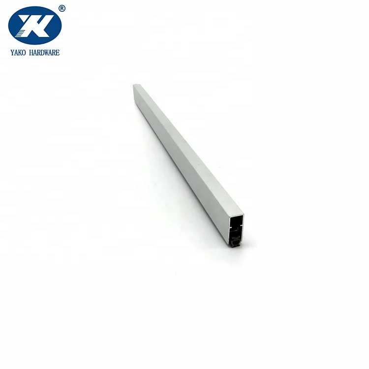 Custom made automatic hotel door seals home wooden bottom Down door sweep seal aluminum strip holder