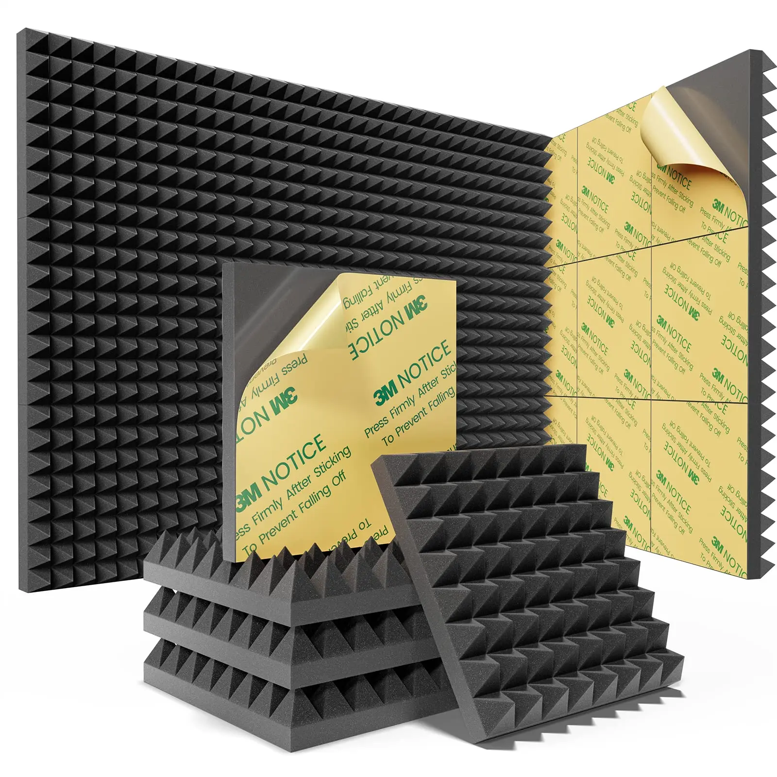 Noise Reduction Polyurethane Acoustic Foam acoustic panels foam soundproof for studio room