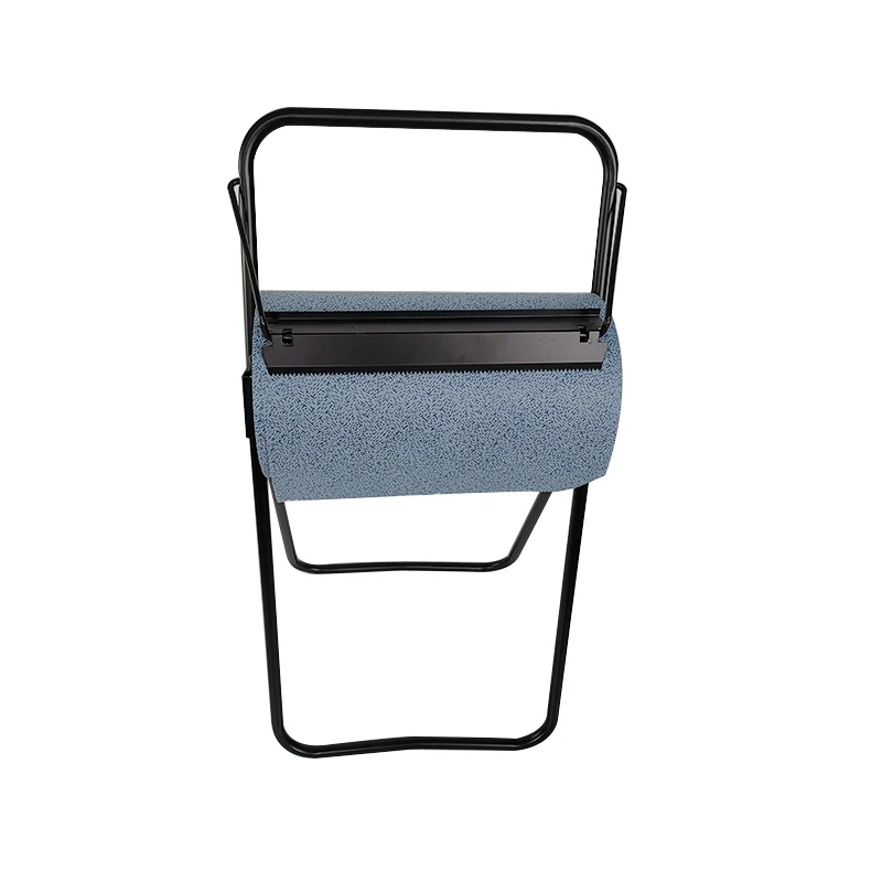 Low MOQ steel industrial floor stand rags wipes dispensers