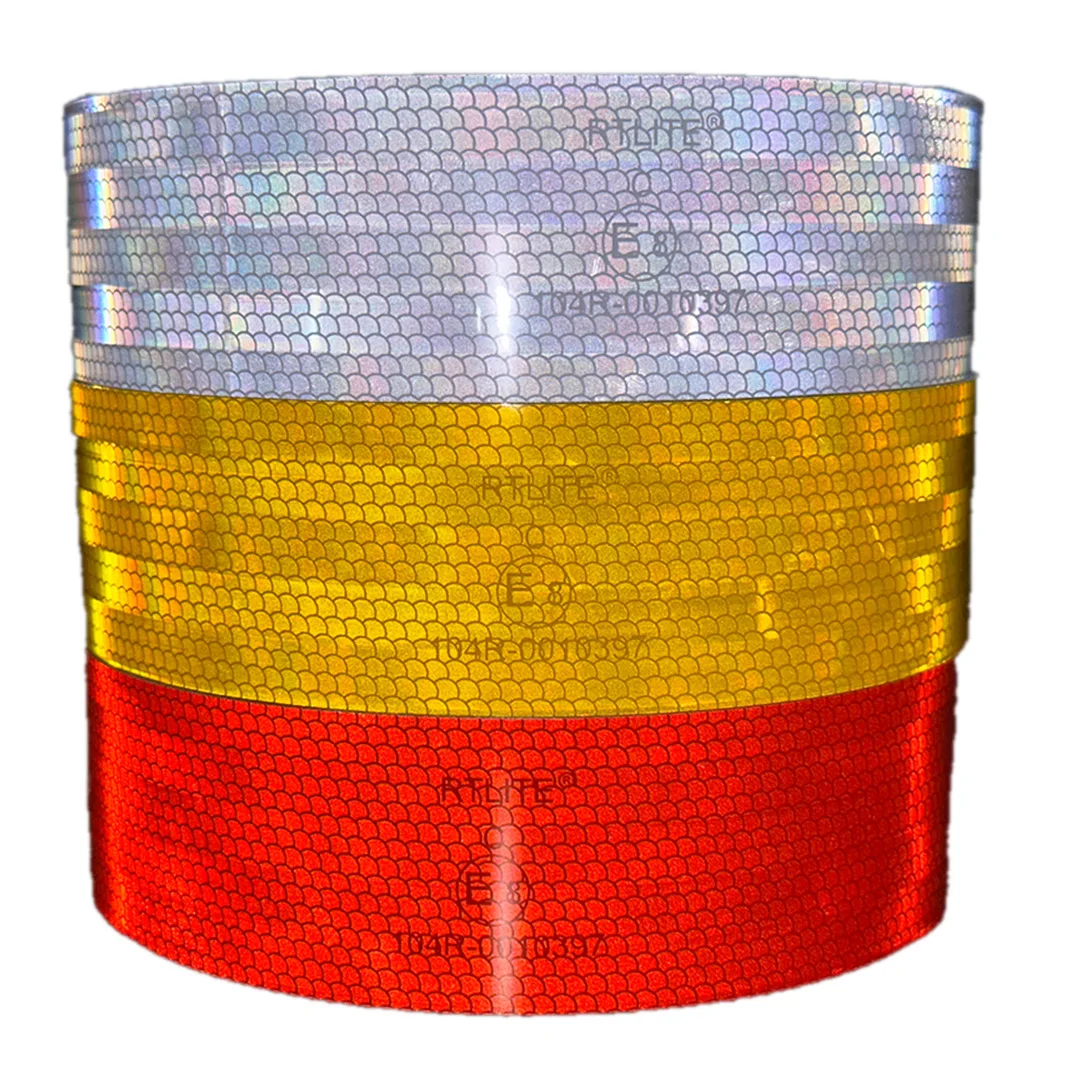 RTLITE 2INCH*150Feet High Light Edge Sealed Adhesive Metallized Reflector Tape