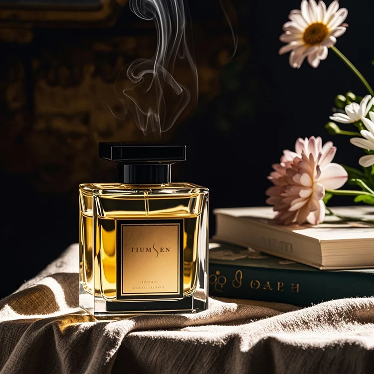 Luxury Custom Perfume Bottle 100ml 50ml Irregular Shape Perfume Glass Bottle Empty Perfume Bottles