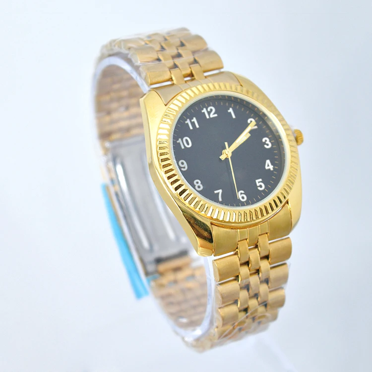 Luxury Gold Water Resistant Mens Watches In Wristwatches