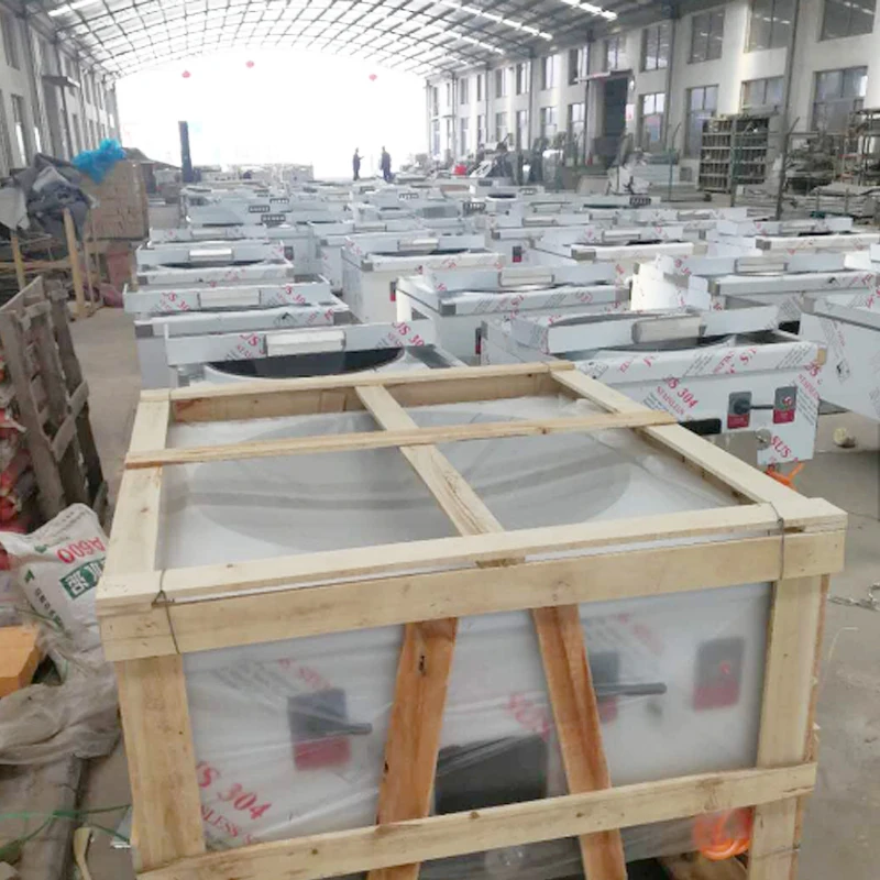 Hotel Restaurant  Hospital School Stainless Steel Kitchen Equipment Chinese 2 Burner Gas Stove