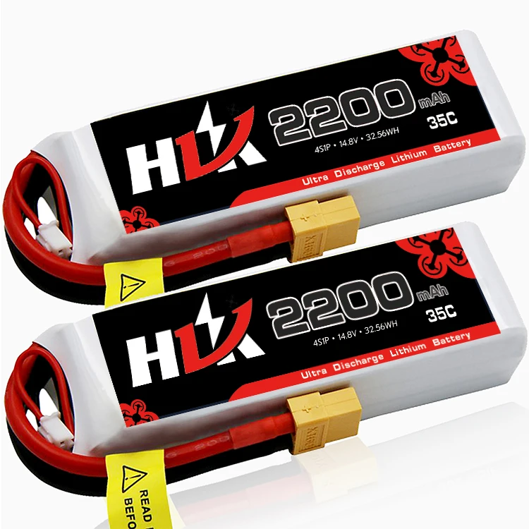 High capacity 2200mah 35c 4s 14.8v 4s lithium polymer lipo battery for FPV rc helicopter
