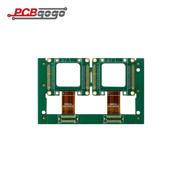 
OEM 4 Layers Rigid-flex PCB RoHS Quality 5pcs MOQ Custom Rigid Flex PCB 