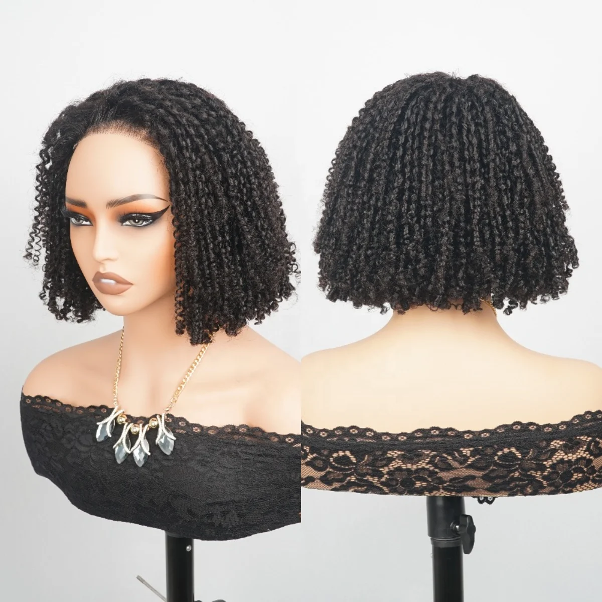 Hot Selling Products 2024 Short Bob Wig 100% Virgin Brazilian Human Hair Lace Front Wig,Curly Bob Glueless Wigs Human Hair