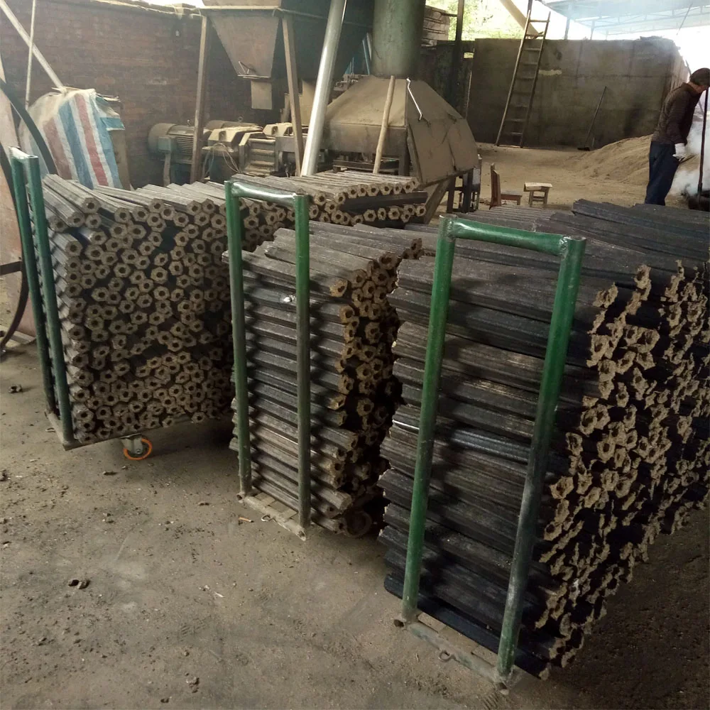 Sawdust Biomass Briquette Press Machine Compressed Wood Log Maker Machine For Making Bbq Charcoal