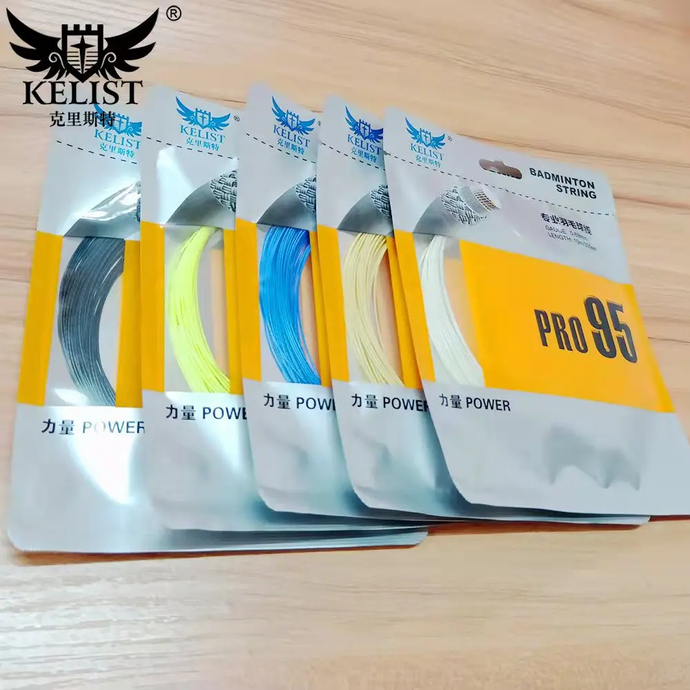 Professional High tension Cheap durable 0.70mm nylon reel 200m badminton racket string