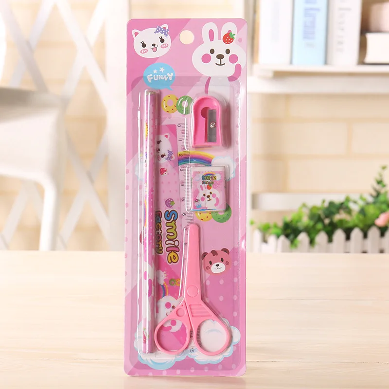 Stationery Set Gift Cute Kawaii Set Items Wholesale Supplies Product school Office Kids study Set gifts Stationery