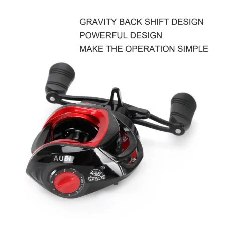 
8KG Fishing Reel 7.2:1 Bait Casting Reel Line Spool Saltwater Aluminium Freshwater Area 18 Bearings Fishing 