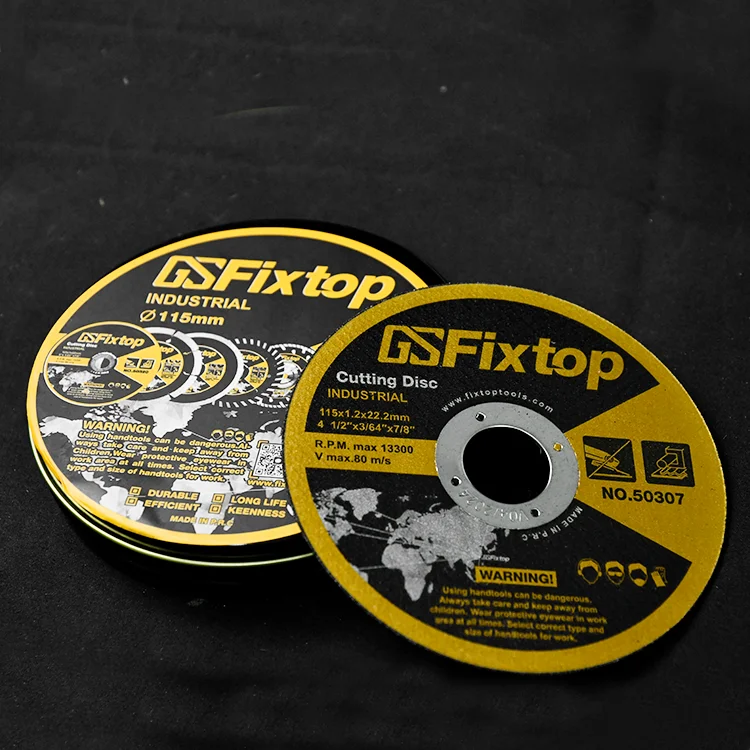Диск для резки GSFIXTOP плоский 12 мм нержавеющая сталь 110 раз абразивный режущий диск