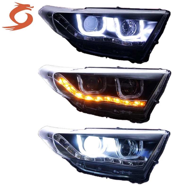 High quality LED headlight assembly suitable for Toyota Highlander 2012-2014