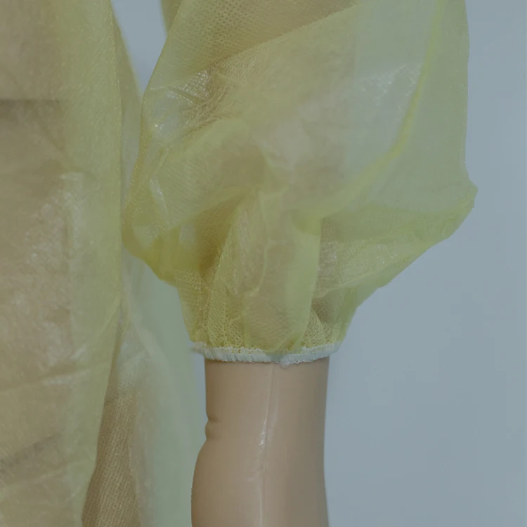 
Factory supply discount price disposable hospital isolation gown for outdoor activity 