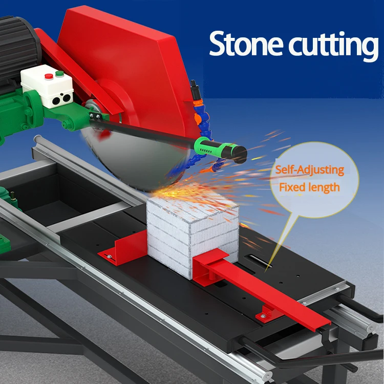 Stone cutting machine wood 0 to 45 degrees Angle adjustment