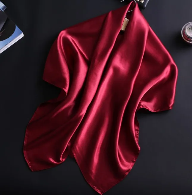 2019 wholesale 20 new colors huge stocks cheap sale 90cm muslim women satin hijab