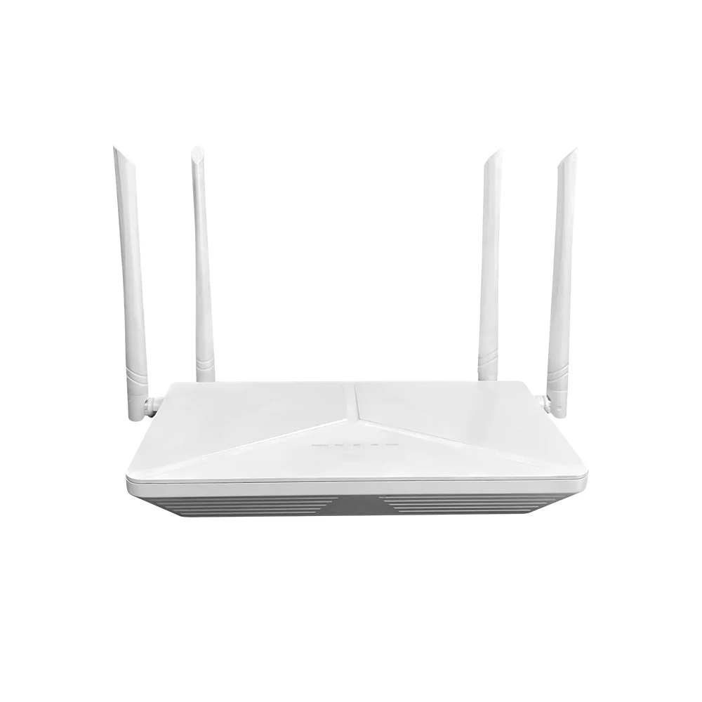Hot selling 4GE+ WiFi6 XPON ONU support dual-mode EPON ONU Pro 4G router Outdoor Antenna WiFi6 ONT