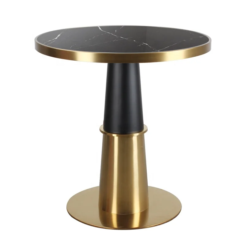 (SP-RT687) Luxury popular metal coffee tables dining tables