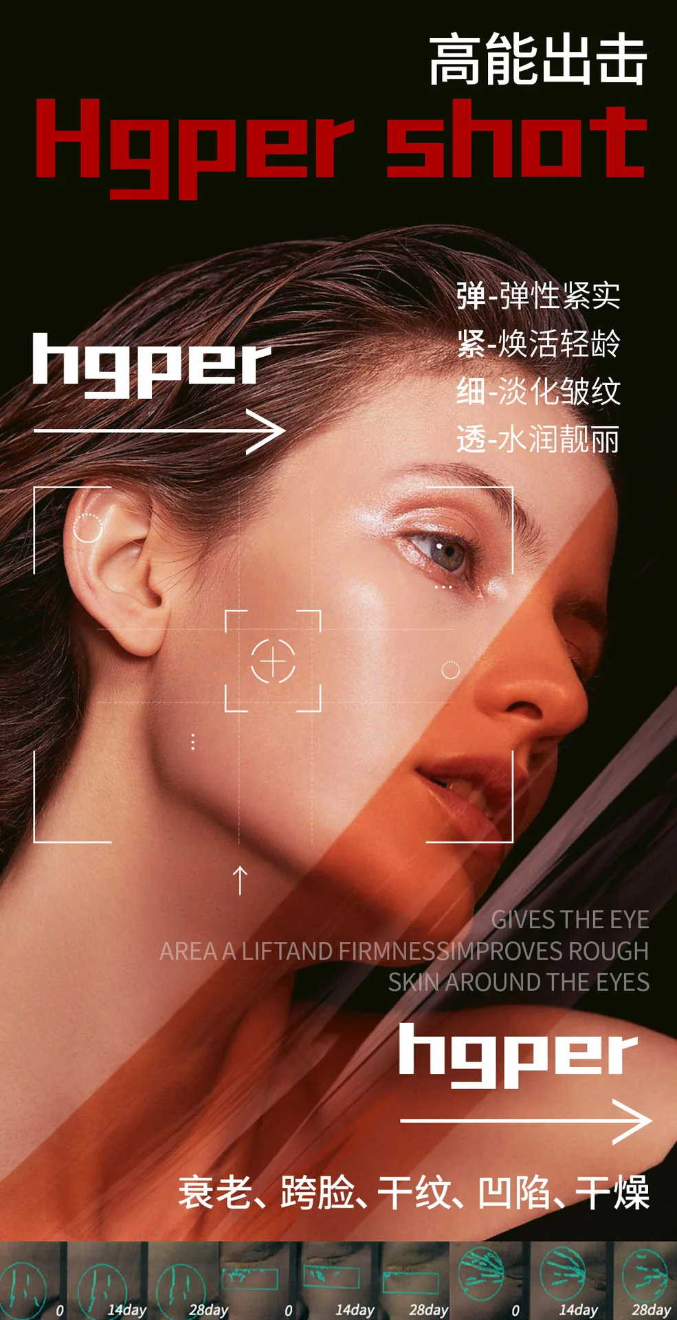 Red Diamond Anti-Wrinkle Collagen Fill Hydrating Polypeptide Repair Facial Care Firming Anti-Wrinkle Essence Lotion