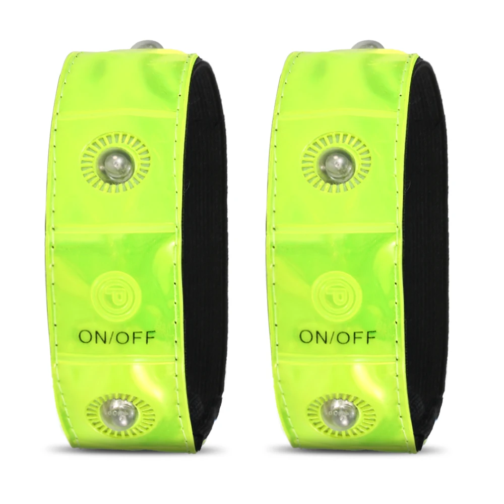 Outdoor Sports Wrist/arm Band Lighted Belt Flashing Strap Night Running Safety LED Arm Band
