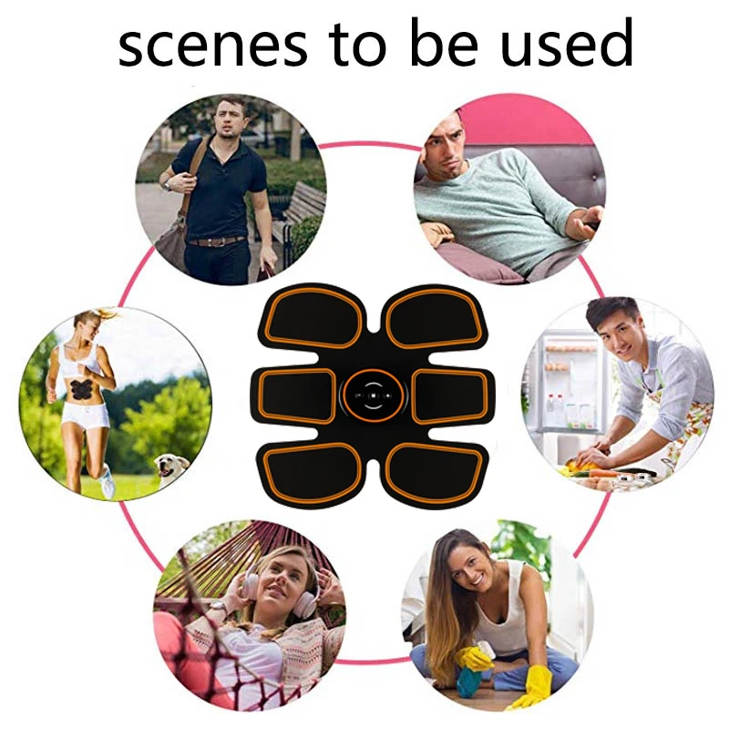 Lazy Exercise Muscle Abdominal Device Has Ce Fcc Rohs Certification Abdominal Machine Smart Charging Home BODY