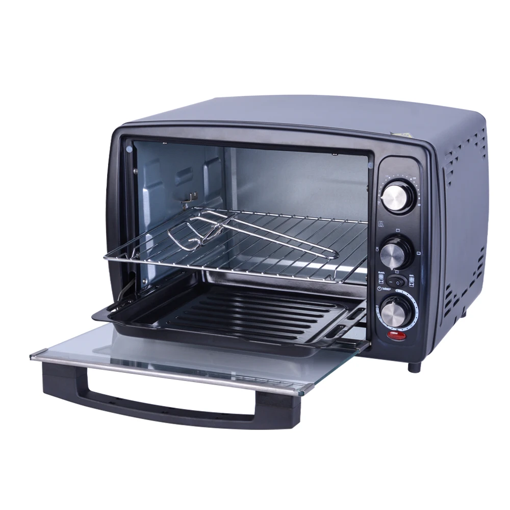 
18L Grill Convection Timer Switch Pizza Baking Electrical Toaster Oven 