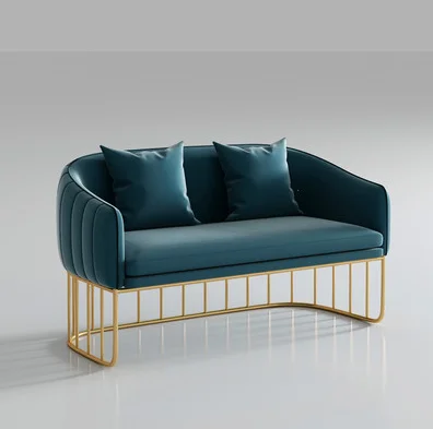 Nordic postmodern style sectional sofa escritorio office furniture reception meeting room sofa