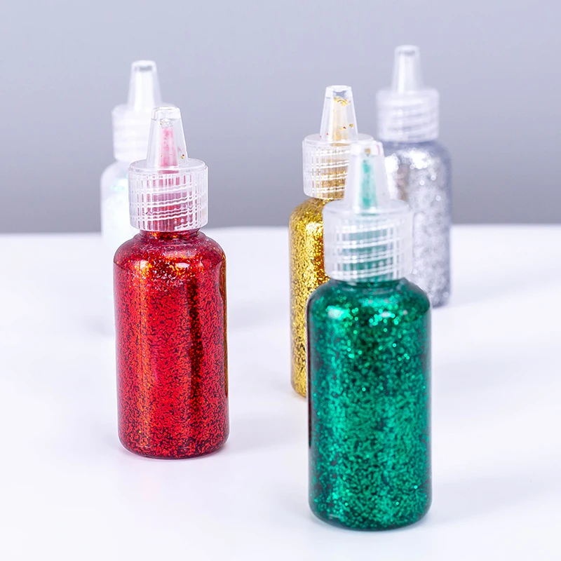 5 pack Amazon Best Crafts Wholesale stickles decoration non-toxic Glitter Glue Sets for Crafts for Holidays and Festivals
