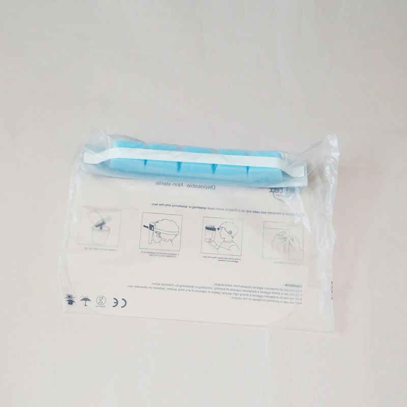 2024 New Arrival Full Protective Reusable Clear Safety Dental Adjustable antifog protective hood full Face Shield For Doctor