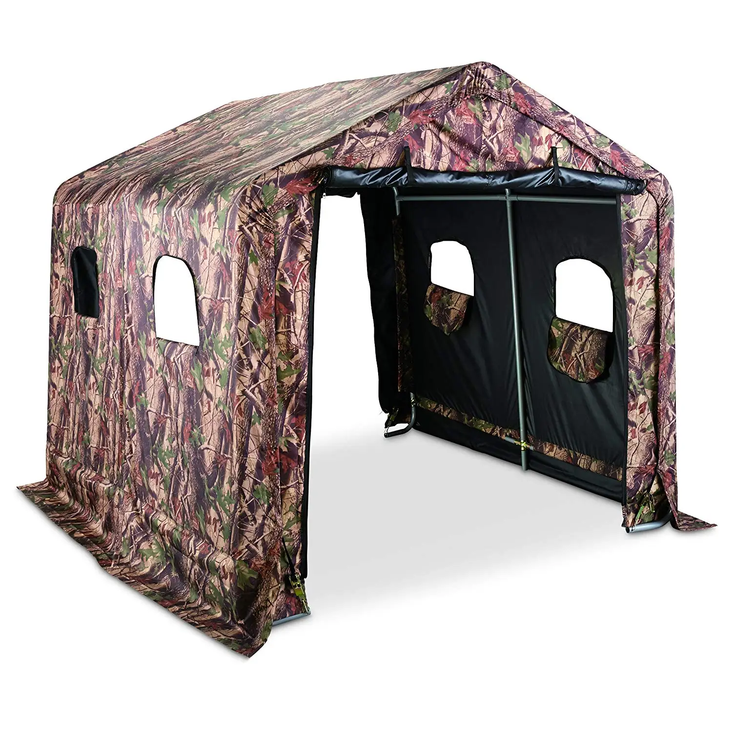 2.4x 2.4m camouflage shelter Portable Hunting Shelter Weatherproof hunting shed manufacturing factory