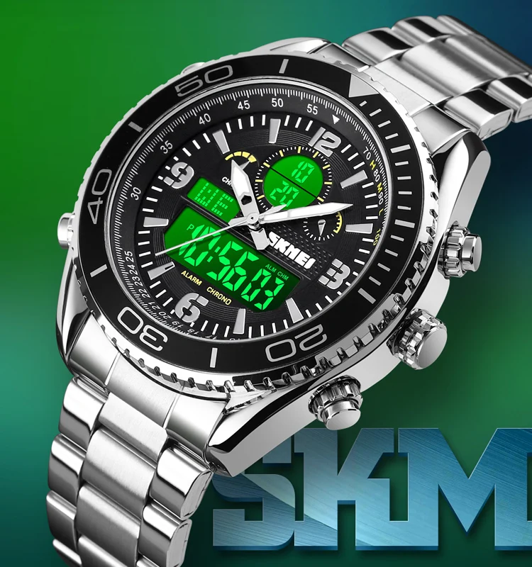 SKMEI 1600 Custom Logo Sport Watch Men Sport Casual LED Watches Men Digital Clock Wrist Watch Clock  Relogio Masculino Man