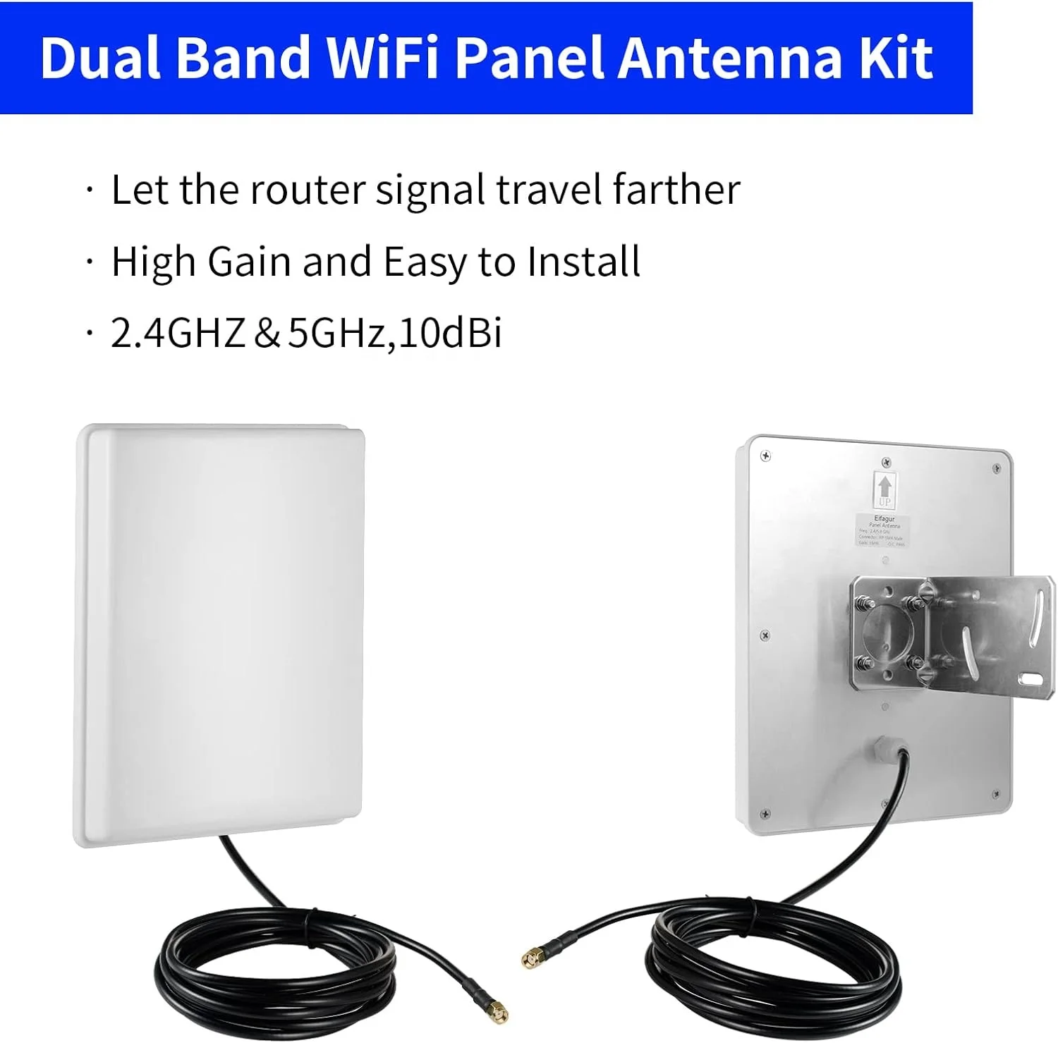 Long Directional Panel Outdoor antenna wifi long range outdoor wall-mounted antenna wifi extender outdoor long range antenna