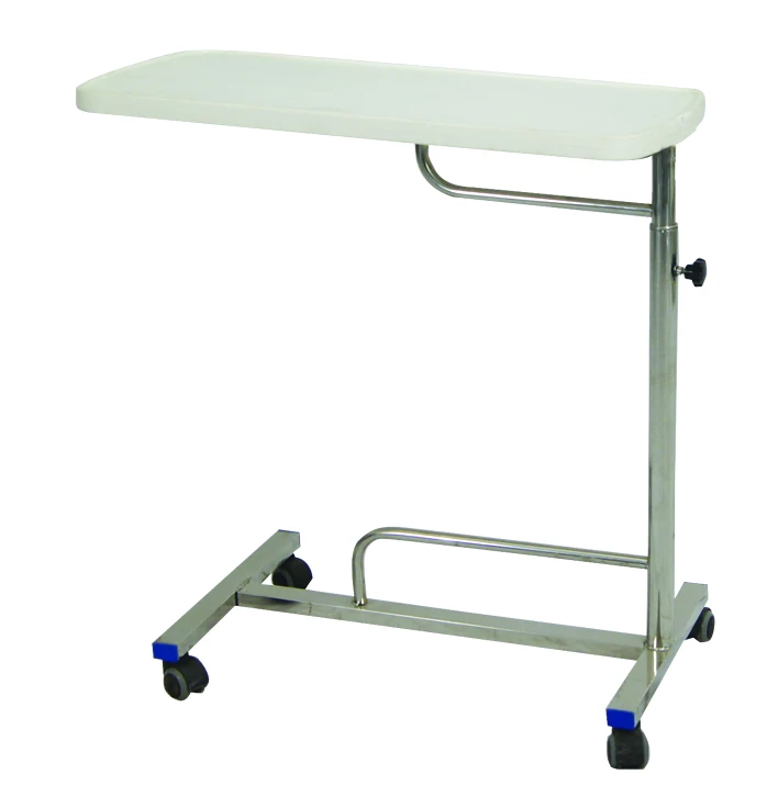 Plastic food trolley rolling tray for hospital
