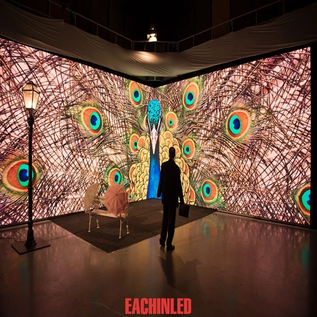 High brightness Advertising  P1.86 P2 P2.5  rgb  front service Interior full color Indoor large led Screen