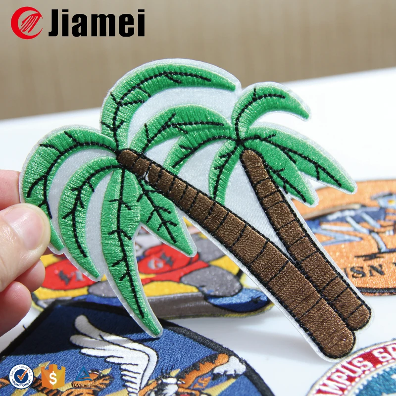 Jiamei Factory OEM Cheap Custom High Definition Embroidered Patches