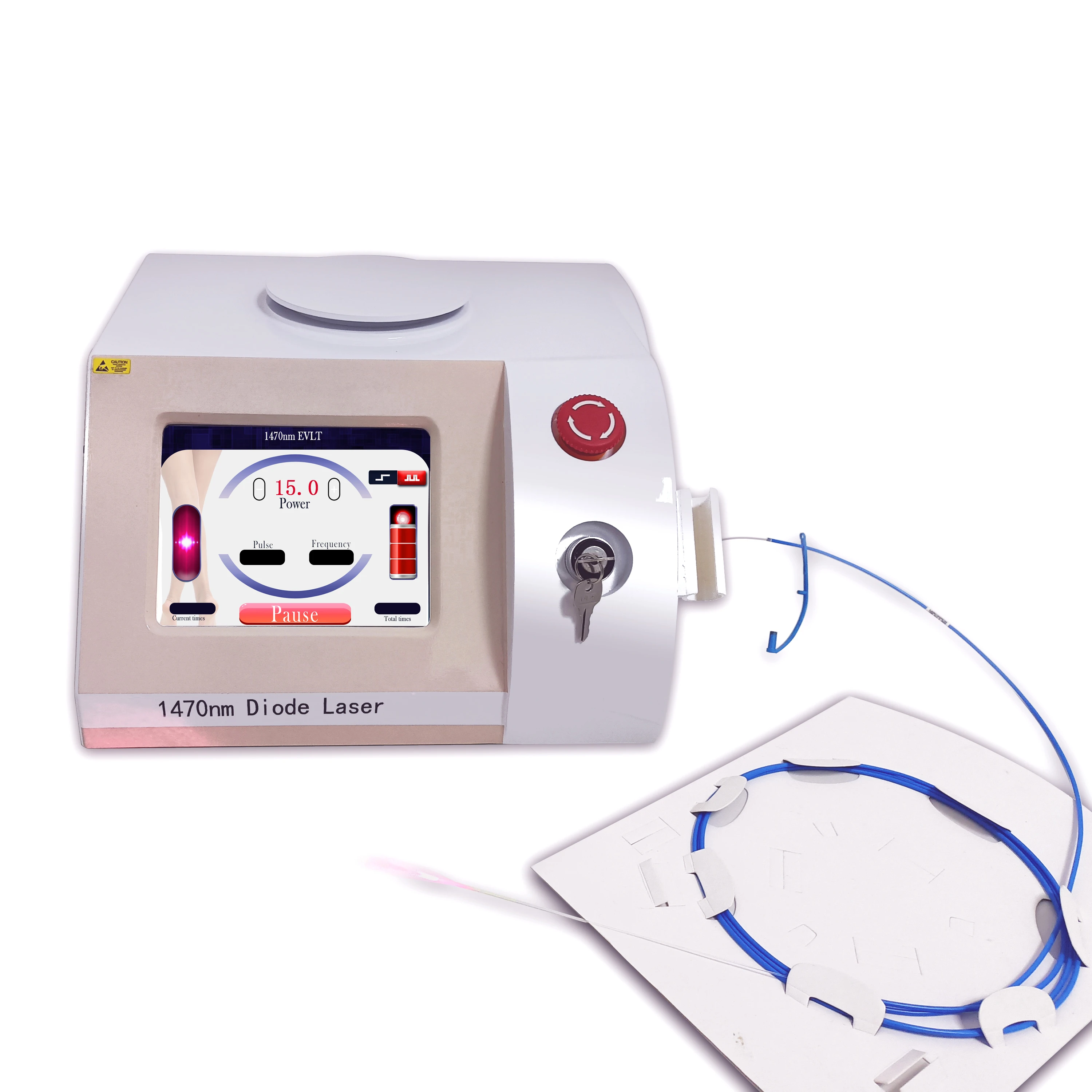 OEM/ODM evlt 1470nm diode laser Evlt medical laser machine varicose vein laser treatment 1470nm