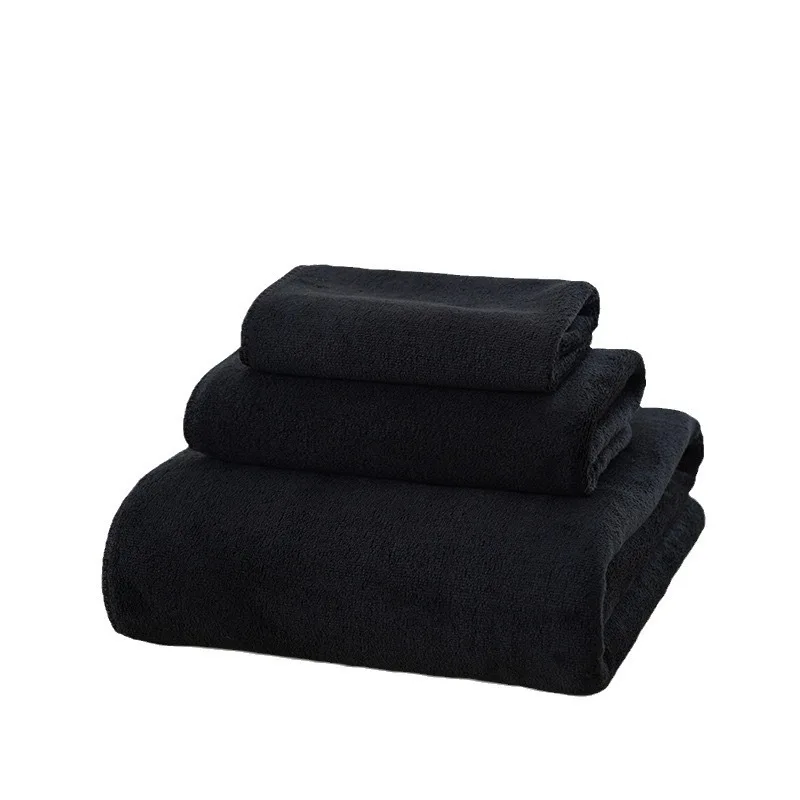 Plain  Hotel Beach  Promotional Linen Big Microfiber Twist Loop Drying Rubbing Towel  With Pocket