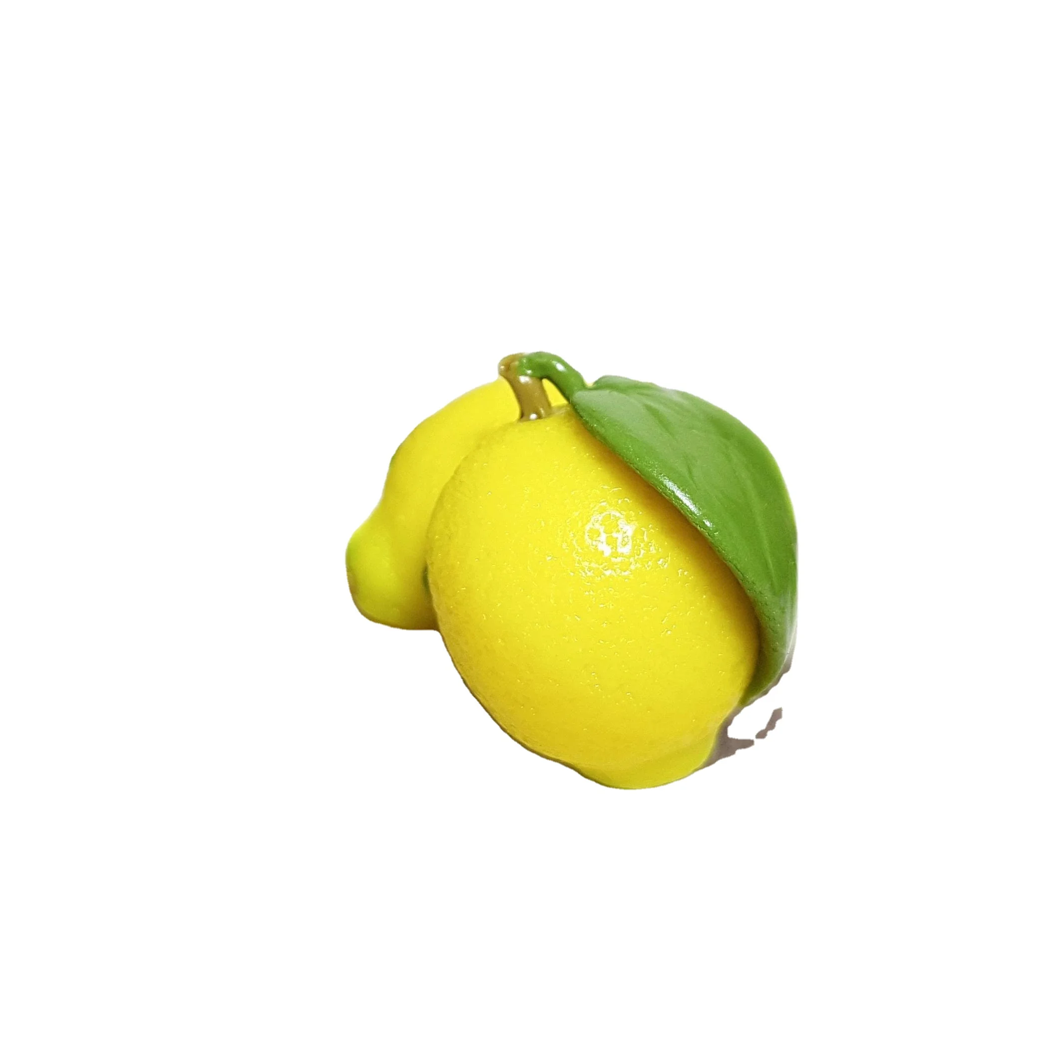 Fashion cartoon manufacture fruit shape refrigerator magnet custom 3d 2d mini clay crafts small cute fridge magnet