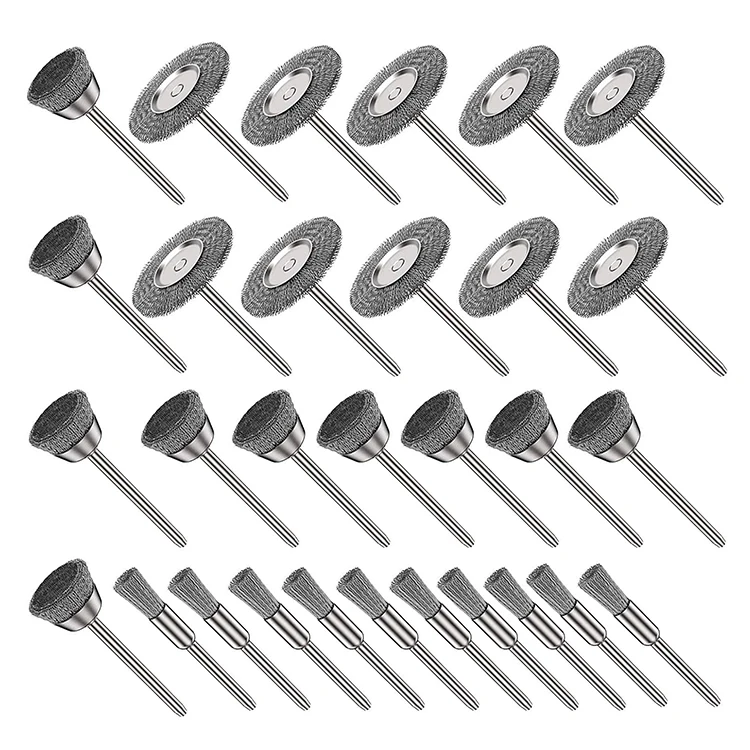 Wire brush metal wire rotary brush electric drill bit wire cleaner brush