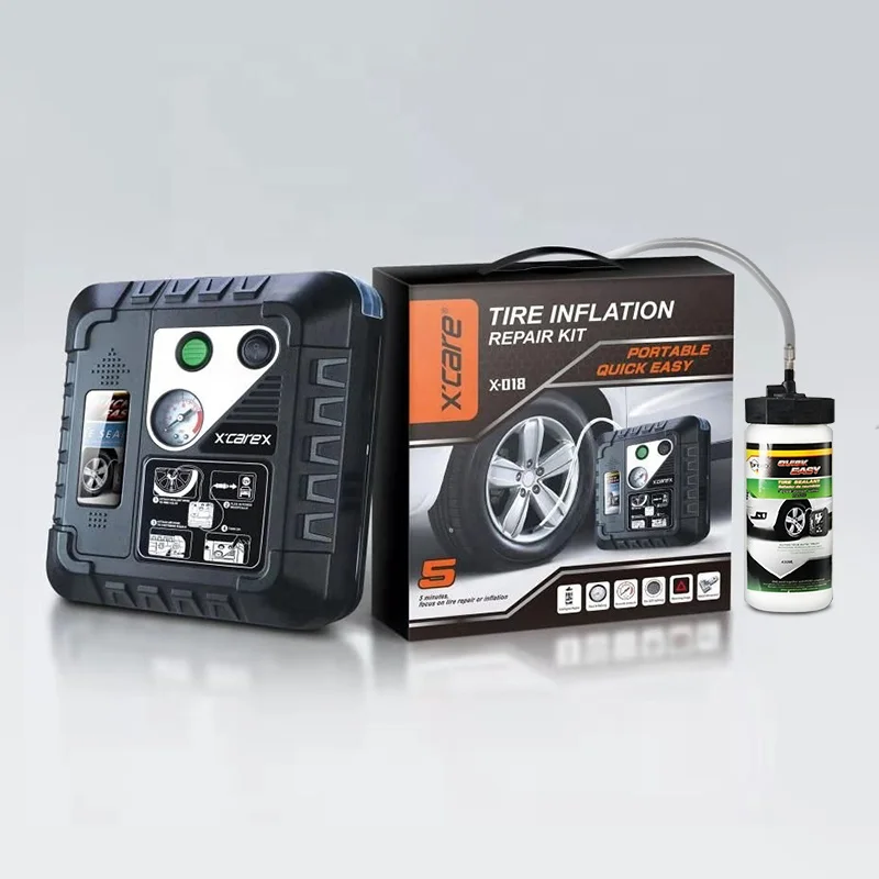 Made in China the  Cheapest Tire Repair and Inflation Kit Portable  For Car  Tire Inflator