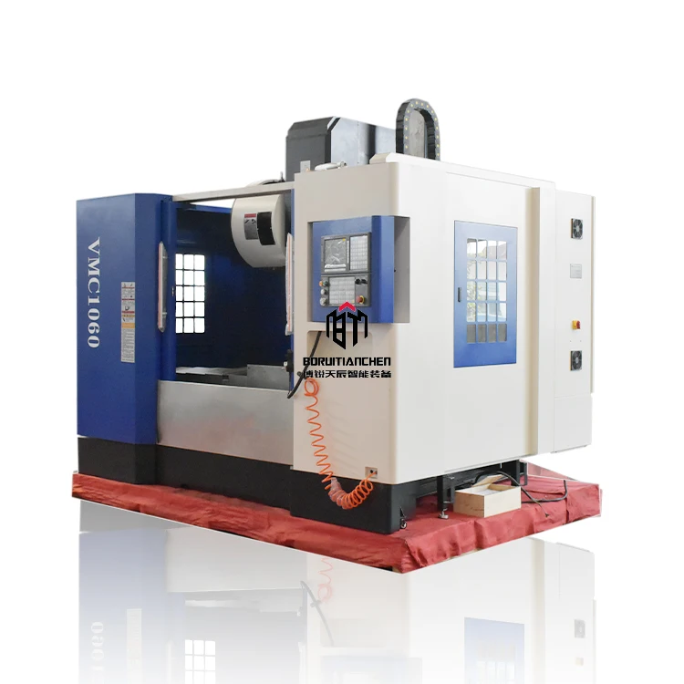  Обрабатывающий центр cnc VMC1060 Cnc горизонтальный обрабатывающий изготовленный в